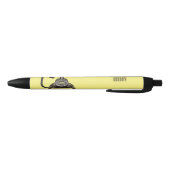 Afbeelding cartoon telefoon zwarte inkt pen (Bodem)