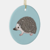 Afbeelding Cartoon van Afrikaanse Pygmy Hedegel Cu Keramisch Ornament (Rechts)