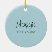 Afbeelding Cartoon van Afrikaanse Pygmy Hedegel Cu Keramisch Ornament (Achterkant)