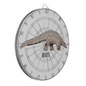 Afbeelding cartoon van pangoline dartbord (Voorkant Links)