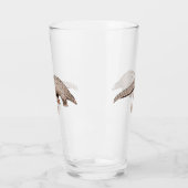 Afbeelding cartoon van pangoline glas (Links)