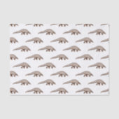 Afbeelding cartoon van pangoline tissuepapier (Voorkant)