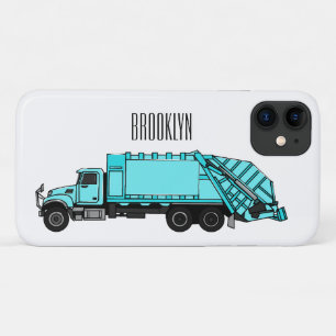 Afbeelding cartoon vuilniswagen Case-Mate iPhone case