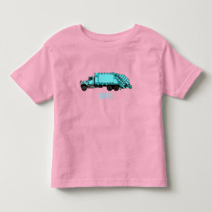 Afbeelding cartoon vuilniswagen kinder shirts