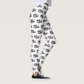 Afbeelding cartoon vuilniswagen leggings (Rechts)