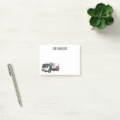 Afbeelding cartoon vuilniswagen post-it® notes (Kantoor)