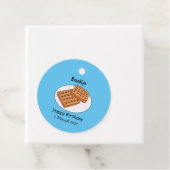 Afbeelding cartoon Wafel Bedankjes Labels (In situ)