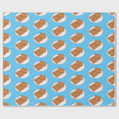 Afbeelding cartoon Wafel Cadeaupapier (Vlak)