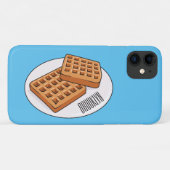 Afbeelding cartoon Wafel Case-Mate iPhone Case (Achterkant (horizontaal))