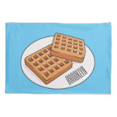 Afbeelding cartoon Wafel Kussensloop (Achterkant)