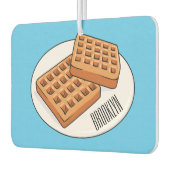 Afbeelding cartoon Wafel Luchtverfrisser (Links)
