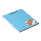 Afbeelding cartoon Wafel Notitieblok (Schuin)