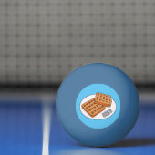 Afbeelding cartoon Wafel Pingpongbal (Net)