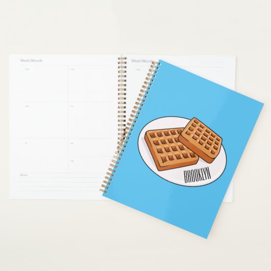 Afbeelding cartoon Wafel Planner (Display)