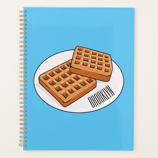 Afbeelding cartoon Wafel Planner (Voorkant)