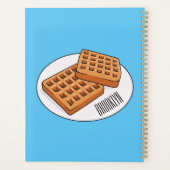 Afbeelding cartoon Wafel Planner (Achterkant)