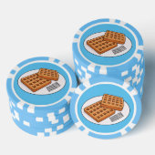 Afbeelding cartoon Wafel Poker Chips (Opstapeling)