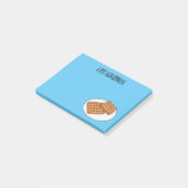 Afbeelding cartoon Wafel Post-it® Notes (Schuin)