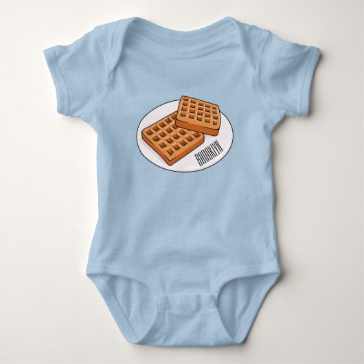 Afbeelding cartoon Wafel Romper (Voorkant)