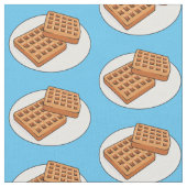 Afbeelding cartoon Wafel Stof (Close Up)