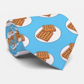 Afbeelding cartoon Wafel Stropdas (Opgerold)