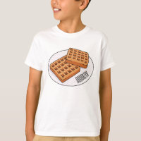 Afbeelding cartoon Wafel