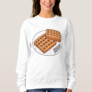 Afbeelding cartoon Wafel Trui