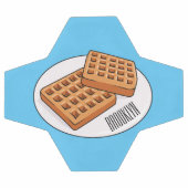 Afbeelding cartoon Wafel Voetbal (Enkel)