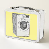 Afbeelding cartoon wasmachine (Achterkant)