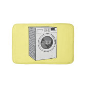 Afbeelding cartoon wasmachine badmat (Voorkant)