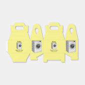 Afbeelding cartoon wasmachine bedankdoosjes (Uitgevouwen)