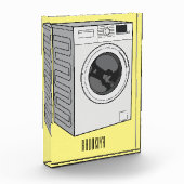 Afbeelding cartoon wasmachine fotoblokken (Links)