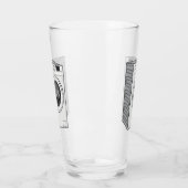 Afbeelding cartoon wasmachine glas (Links)