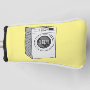 Afbeelding cartoon wasmachine golfheadcover