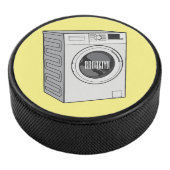 Afbeelding cartoon wasmachine hockey puck (3/4)