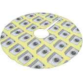 Afbeelding cartoon wasmachine kerstboom rok (Gekanteld)