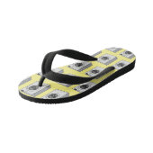 Afbeelding cartoon wasmachine kinder teenslippers (Schuin)