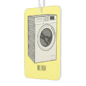 Afbeelding cartoon wasmachine luchtverfrisser (Links)