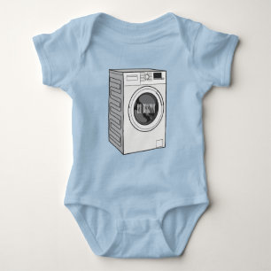 Afbeelding cartoon wasmachine romper