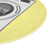 Afbeelding cartoon wasmachine snijplank (Hoek)