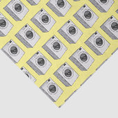 Afbeelding cartoon wasmachine tissuepapier (Detail)