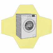 Afbeelding cartoon wasmachine voetbal (Enkel)