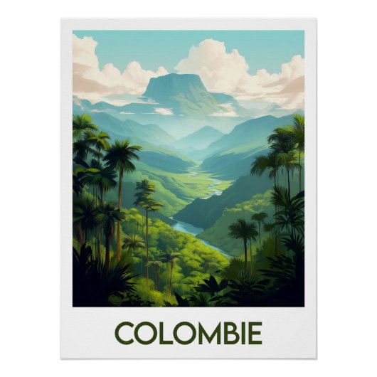 Afbeelding Colombia Perfect Poster (Voorkant)