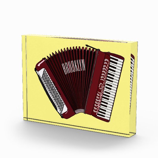 Afbeelding cordion cartoon fotoblokken (Rechts)