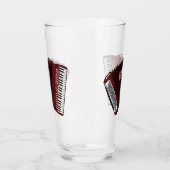 Afbeelding cordion cartoon glas (Links)