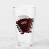 Afbeelding cordion cartoon glas (Voorkant)