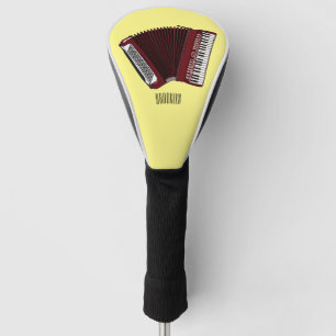 Afbeelding cordion cartoon golfheadcover
