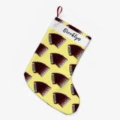 Afbeelding cordion cartoon kleine kerstsok (Voorkant (Hangend))