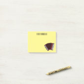 Afbeelding cordion cartoon post-it® notes (Op bureau)