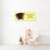 Afbeelding cordion cartoon spandoek (Insitu)